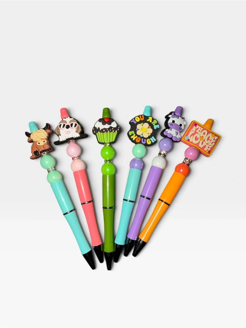 Handmade Character Bead Pens
